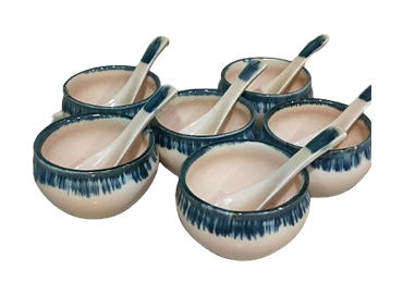 Soop Bowl 6pc with Spoon